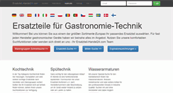 Desktop Screenshot of ersatzteil-handel24.com